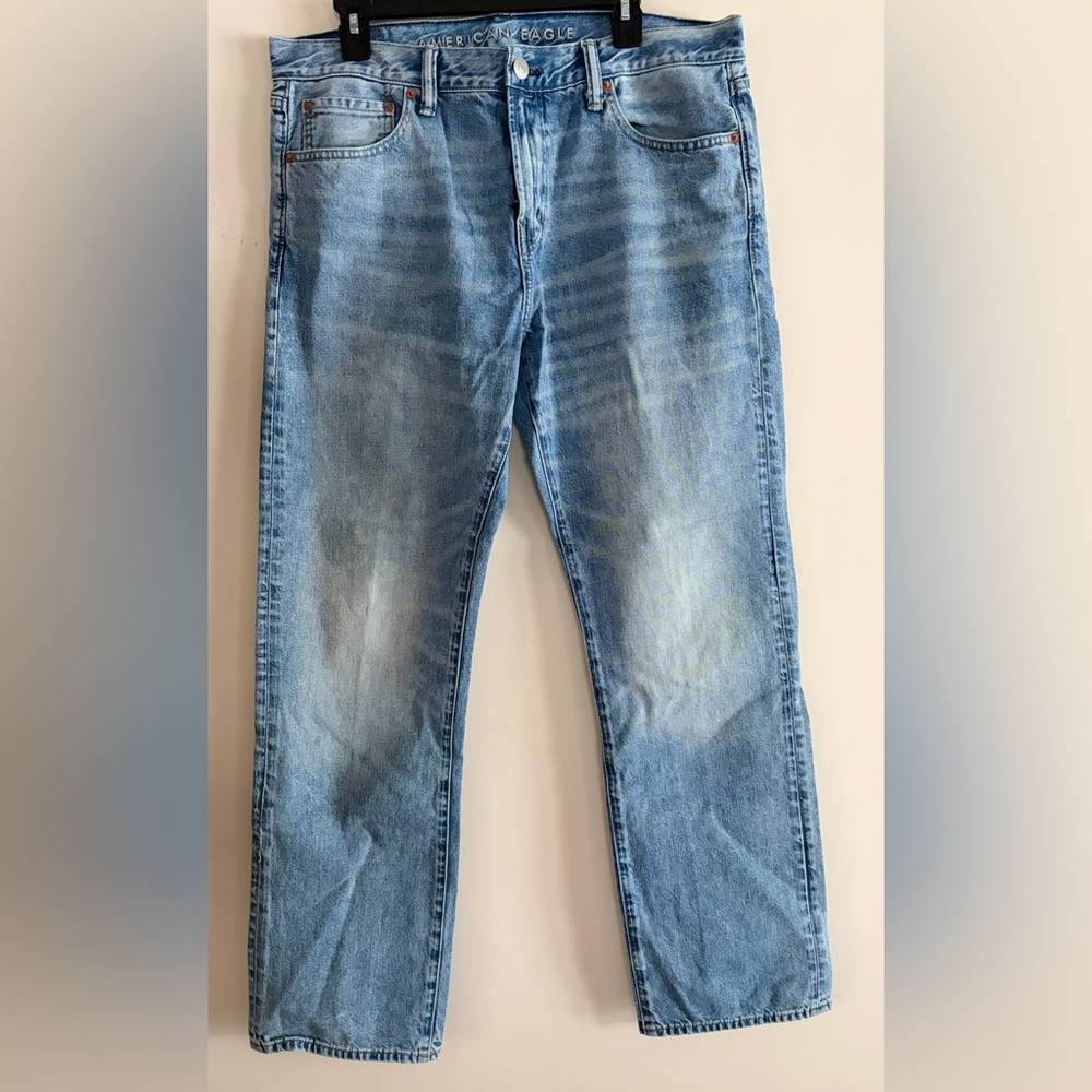 American Eagle Outfitters Light Wash Straight Men's Jeans
